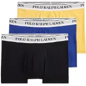 Ralph Lauren Boksershorts 'Classic' ensian / gul / sort / hvid