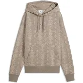 Puma Snake Pack Printed Hoodie Women, Clothing, Mouse Gray, S