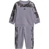 Adidas Seasonal Essentials Camo Fleece joggingdragt til småbørn, størrelse 62