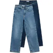 Name it Jeans - 2-pak - NkmRyan - Medium Blue Denim/Dark Blue - - 2 år (92) - Jeans