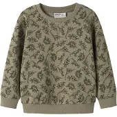 Name it Sweatshirt - NmmVimo - AOP - Mermaid/Dino - - 5 år (110) - Sweatshirt