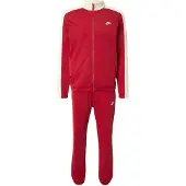 Nike Joggingdragt 'CLUB' rød / hvid