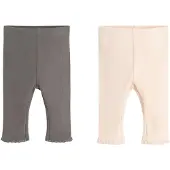 Cool Club Leggings mørkegrå / pastelpink