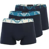 Emporio Armani Boksershorts navy / royalblå / offwhite