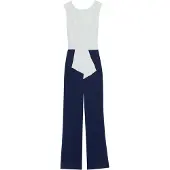 Anna field Jumpsuit navy / hvid