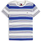 Tommy Hilfiger Shirts 'ESS' royalblå / knaldrød / hvid