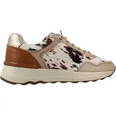 Carmela Carmelatil kvinder. 16436001-BEIGE Sneakers i skind 164360 lysebrun (38), Læder, 3-5 cm, Blonder, Casual