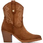Xti Xtitil kvinder. 14610501-CAMEL Støvler 146105 lysebrun (40), Beige, 5-8 cm, Lynlås, Casual