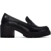 Xti Xtitil kvinder. 14629801-NEGRO Mokkasiner 146298 sort (38), 5-8 cm, Ingen, Casual, Klassisk