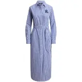 Ralph Lauren Blusekjole navy / hvid