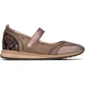 Carmela Carmelatil kvinder. 16435302-PLOMO Grå ballerinasko 164353 (37), Læder, 1-3 cm, Velcro, Casual