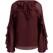 Ralph Lauren Bluse 'POLY' rød