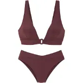 LASCANA Bikini kastaniebrun