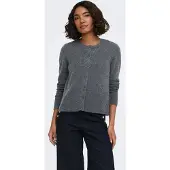 ONLY Cardigan 'ONLOlivia' grå-meleret