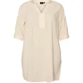 Zizzi Tunika 'Cananna' lysebeige