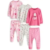Next Nattøj lyserød / lys pink / offwhite