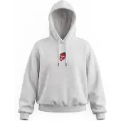 Volcom Sweatshirt 'EYESON PO' grå / rød