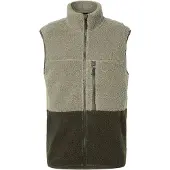 Icepeak Vest 'MANNINGTON' khaki / lysegrøn