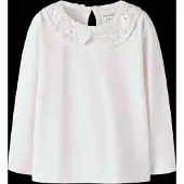 Name it Bluser & t-shirts 'NMFNUS' hvid