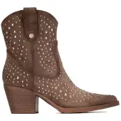 Xti Xtitil kvinder. 14619201-TAUPE Chelsea-støvler 146192 taupe (36), 5-8 cm, Lynlås, Casual, Gråt