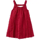 Mango KIDS Kjole 'FLECOS' bordeaux