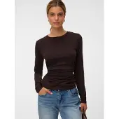 Vero Moda Shirts 'VMAva Sarah' mørkebrun