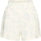 LASCANA Pyjamasbukser ecru / lyseblå