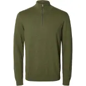 SELECTED MEN Berg Halv Lynlås Sweater