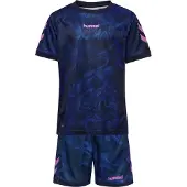 Hummel Sportsdragt mørkeblå / pink