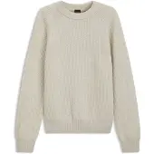 BOSS Sweater i relaxed fit med zigzagformet ribstruktur