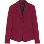 HUGO Blazer med slim fit i materiale med stræk