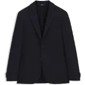 BOSS Slim-fit jakke i ny uld