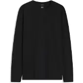 BOSS T-shirt med lange ærmer i bomuld med logodetalje