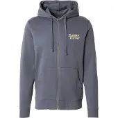 Billabong Sweatjakke 'FOUNDATION' mørkeblå / gul / hvid