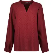 Blue Seven Bluse vinrød