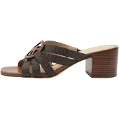 Michael Kors Pantoletter 'ERIKA' brun / mørkebrun