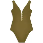 Pain de Sucre Badedragt 'BONNIE' khaki