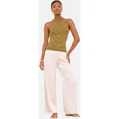 Lipsy Sticktop guld / oliven