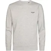 Petrol Industries Sweatshirt marin / hvid