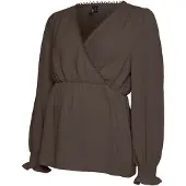 Vero moda Maternity Bluse 'VMMalva' choko