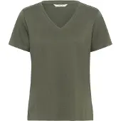 Cream Bluse oliven