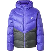 Nike Vinterjakke 'WINDRUNNER' blå / sort