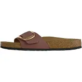 Birkenstock Pantoletter mørkerød