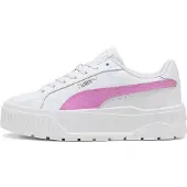Puma Karmen II Sneakers Youth, Shoes, White/Mauve Pop/Silver, 35.5