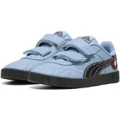 Puma Club II Indoor Racing Crew Sneakers Kids, Age, Chambray Blue/Black, 29