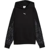 Puma Sport Animal Fleece Hoodie Women, Clothing, Black, S