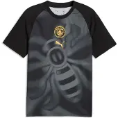 Puma Manchester City Warmup Jersey Men, Sport, Black/Archive Gold, 3XL