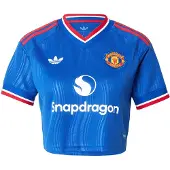 Adidas Manchester United 26/27 udebanetrøje (kort), størrelse Medium