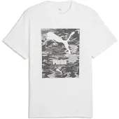 Puma Sport Camo Graphic T-shirt, størrelse Small