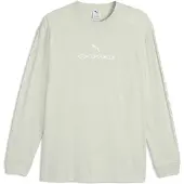 Puma Run Culture Collective Graphic Langarmshirt, størrelse Small